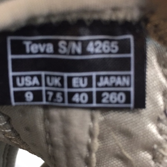 Teva Itunda 4265 Women’s Sports Closed Toe Hiking Sandals Size 9 - Picture 8 of 11